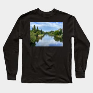 Tiverton, Devon Long Sleeve T-Shirt